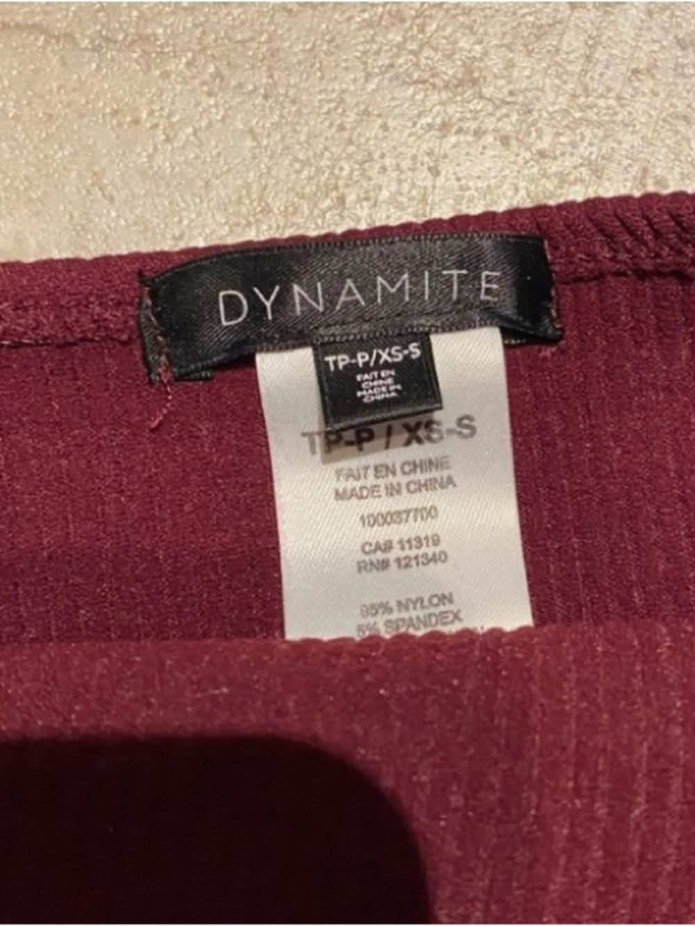 Dynamite Ribbed Strapless Crop Tops 2/$20 - Picture 4 of 5
